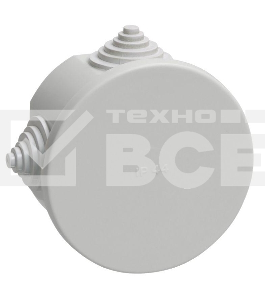 Коробка распаячная ОП 75х40 IP44 KM41237 (4 каб.ввод.) ИЭК UKO11-075-040-000-K41-44