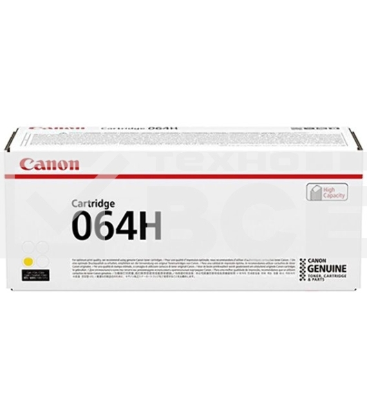 Картридж лазерный Canon CRG 064 HY (4932C001) желтый (10400 стр., повышенной ёмкости) для Canon MF832Cdw