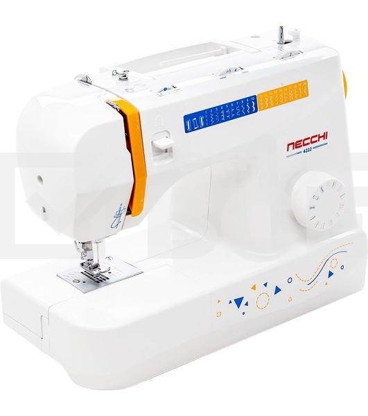 Швейная машина Necchi 4222, 24 операции, петля п/автомат, рег.длины и ширины стежка