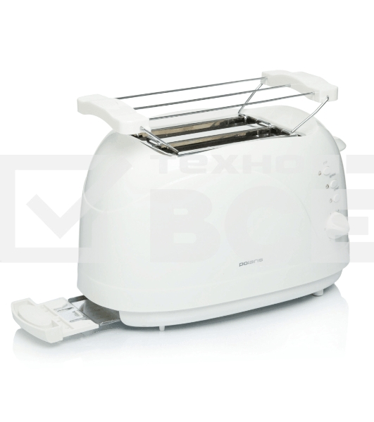 Тостер Polaris PET 0702L 750Вт белый