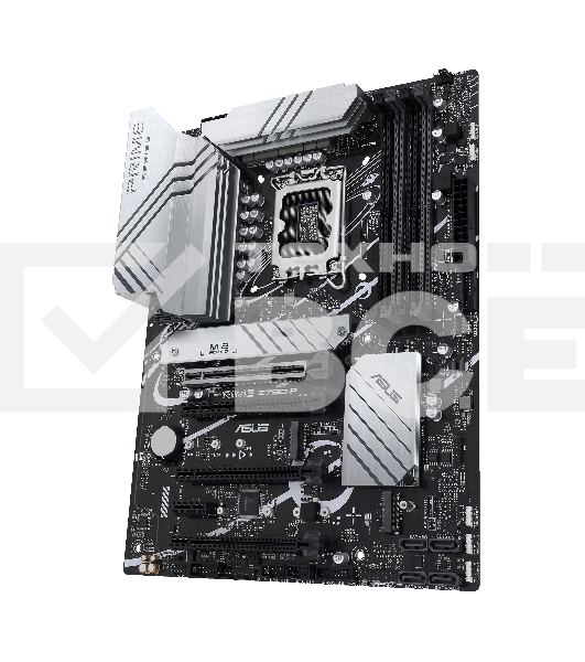 Материнская плата ASUS PRIME Z790-P, LGA 1700, Intel Z790, 4xDDR5, 4xSATA, 3xM.2 PCIe 4.0 x4, 1xPCIe 5.0 x16, 3xPCIe x4, 1xPCIe x1, 1xHDMI, 1xDP, 1xUSB-C 3.2 Gen 2x2, 1xUSB 3.2 Gen 2, 2xUSB 3.2 Gen 1, 4xUSB 2.0, 1x 2.5Gb LAN, 3x3.5 мм, 7.1, ATX
