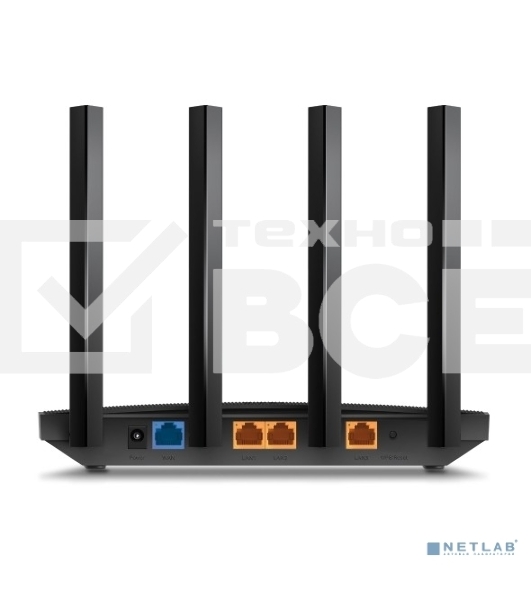 Роутер AX1500 Dual-Band Wi-Fi 6 RouterSPEED: 300 Mbps at 2.4 GHz + 1201Mbps at 5 GHzSPEC: 4× Antennas, 1GHz Dual Core CPU, 1× Gigabit WAN Port + 3× Gigabit LAN Ports, 1024-QAM, OFDMAFEATURE: Tether App, WPA3, Access Point Mode, IPv6 Supported, IPTV, Bea