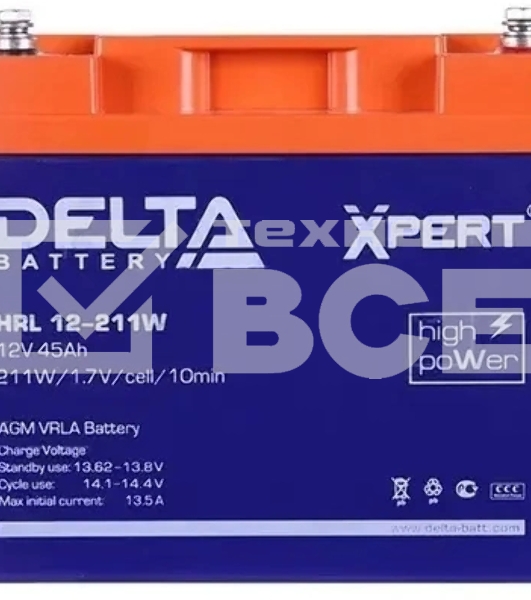Батарея для ИБП Ippon 12-211 W Xpert Delta 12В 211Ач