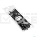 Стяжка (хомут) нейлоновая ExeGate EX293132RUS CV66-300x7.5B (нейлон 6.6, 300x7.5 мм, неоткрывающаяся, halogen free, -40°C - +85°C, черная, 100 шт), фото3