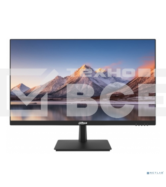 Монитор 27' Dahua DHI-LM27-L200 IPS 1920x1080, 75 Гц, 230 кд/м², 14 мс, 16:9, 1xHDMI, 1xVGA, черный