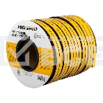 Уплотнитель самоклеящийся, черный, D-профиль 14х12мм, для зазоров 8-11мм, бухта 40м PROconnect, фото 1