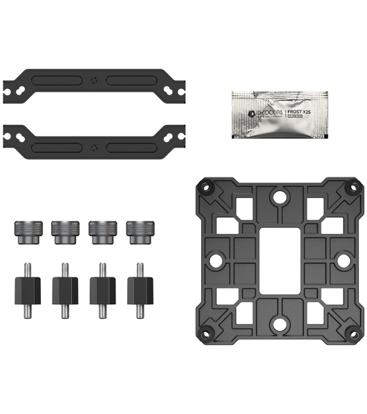 Кулер Cooler ID-Cooling SE-904-XT BLACK LGA1851/1700/1200/115X/AM5/AM4 (TDP 180W, PWM, 4 тепл.трубки прямого контакта, FAN 100мм) RET