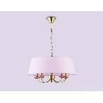 Люстра Ambrella light LH75021/5 GD/PI золото/розовый E14/5 max 40W D550*730, фото6