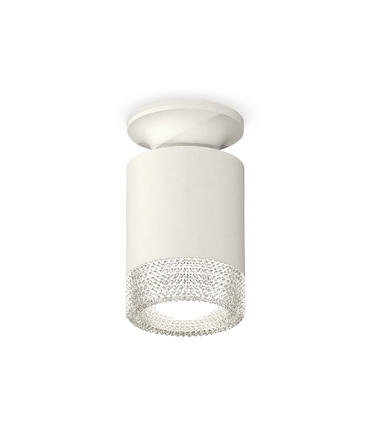 Светильник Ambrella Light XS6301102 SWH/CL белый песок/прозрачный MR16 GU5.3 (N6901, C6301, N6150)
