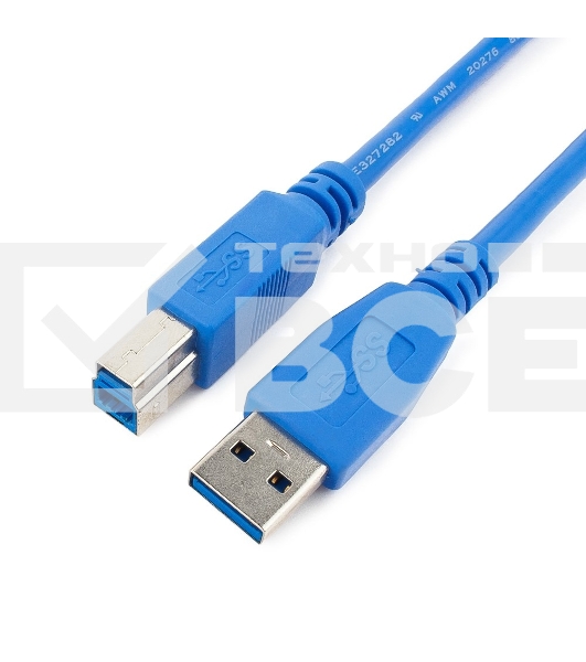 Кабель Gembird CCP-USB3-AMBM-6 USB 3.0 PRO кабель для соед. 1.8м AM/BM позол. контакты, пакет