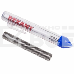 Припой с канифолью 20гр. d=1.0мм (Sn60 Pb40 Flux 2.2%) Rexant 09-3103
