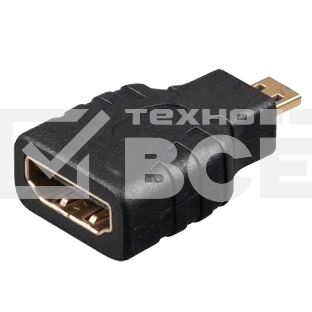 Переходник Rexant (17-6815) ПЕРЕХОДНИК  гн.HDMI - шт.Micro HDMI  GOLD