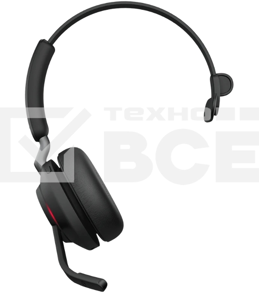 Гарнитура беспроводная Jabra Evolve2 65, Link380a MS Mono черный