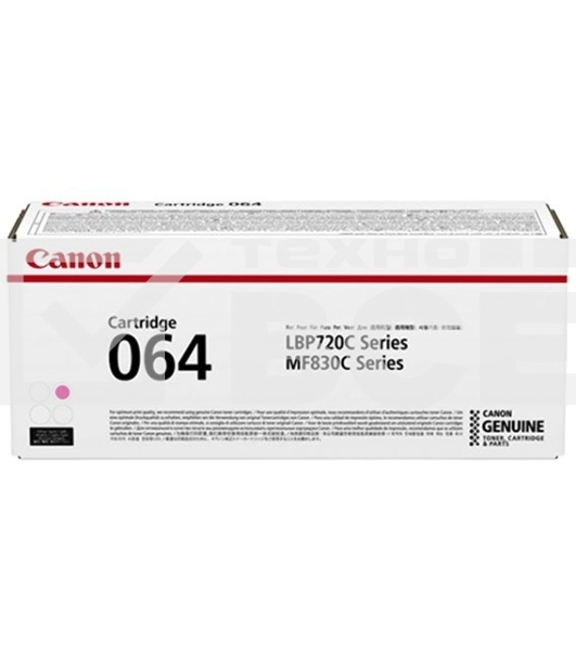 Картридж лазерный Canon CRG 064 M (4933C001) пурпурный (5000 стр.) для Canon MF832Cdw