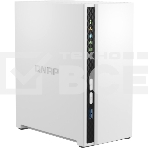 Сетевое хранилище SMB QNAP TS-233 NAS 2 HDD trays. ARM 4-core Cortex-A55 2.0GHz, ram 2 GB (max), 1x1GbE, 2xUSB 2.0 port,1xUSB 3.2 Gen 1, фото3