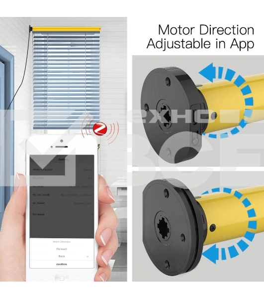 Привод MOES Motor ZC-AM25, Zigbee, DC 5В, 1600 мА