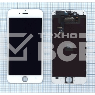 Дисплей для iPhone 6 в сборе с тачскрином (Incell JK) белый
