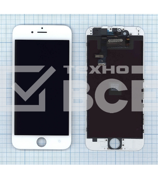 Дисплей для iPhone 6 в сборе с тачскрином (Incell JK) белый