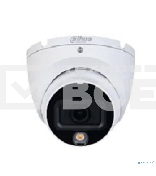 Камера видеонаблюдения аналоговая Dahua DH-HAC-HDW1200TLMP-IL-A-0280B-S6 2.8-2.8мм HD-CVI HD-TVI цв. корп.:белый (DH-HAC-HDW1200TLMP-IL-A-0280B)