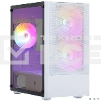 Корпус 1STPLAYER FIREBASE X4-M White / mATX, TG / 1x120mm & 2x140mm LED fans inc. / X4-M-WH-2F1P-W-1F1-W, фото6