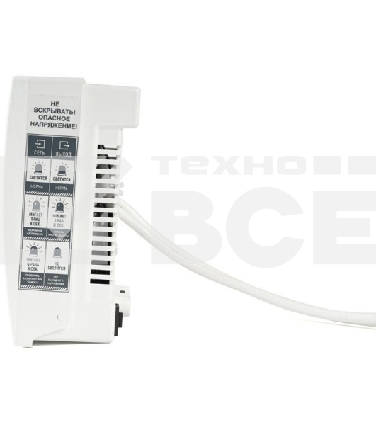 Стабилизатор напряжения TEPLOCOM ST-555 1ф 555В.А 145-275В Бастион 555