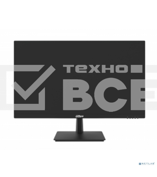 Монитор 27' Dahua DHI-LM27-L200 IPS 1920x1080, 75 Гц, 230 кд/м², 14 мс, 16:9, 1xHDMI, 1xVGA, черный