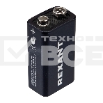 Батарейка алкалиновая Rexant 6LR61 Крона 9В блистер 1 шт., фото 1