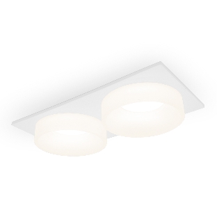 Светильник Ambrella light TN1317/2 SWH/FR белый песок/белый матовый GU5.3 182*92*45