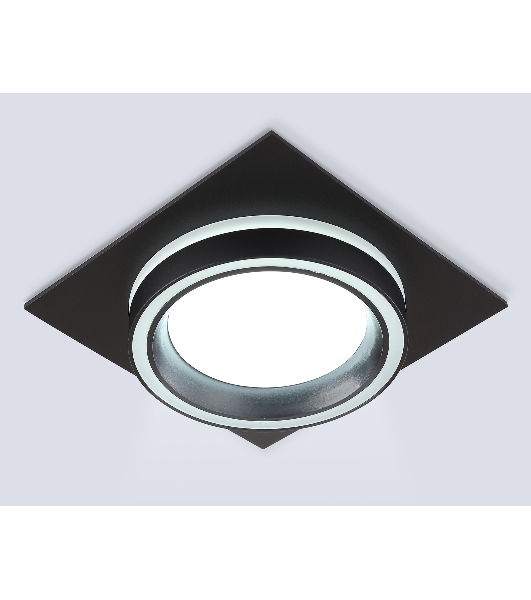 Светильник встраиваемый TU5230 BK черный IP20 GX70 D150*150*52