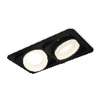 Комплект встраиваемого светильника Ambrella light XC7664084 SBK/FR черный песок/белый матовый MR16 GU5.3 (C7664, N7165), фото3