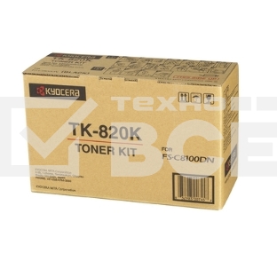 Картридж лазерный Kyocera-Mita TK-820C голубой для FS-C8100DN 7000стр.