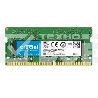 Оперативная память Crucial, DDR4, 8GB (1x8GB), 3200MHz, CL22 SO-DIMM