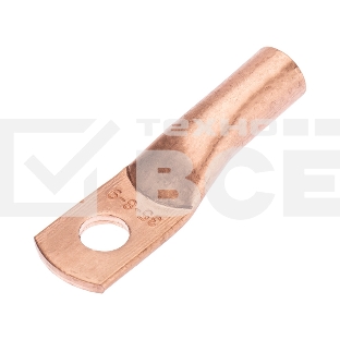 Наконечник медный ТМ 35-8-9 (35мм² - Ø8мм) (в упак. 5 шт.) Rexant