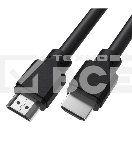 Кабель 0.5m HDMI 1.4, 30/30 AWG, FullHD, Ethernet 10.2 Гбит/с, 3D, экранКабель 0.5m HDMI 1.4, 30/30 AWG, FullHD, Ethernet 10.2 Гбит/с, 3D, экран