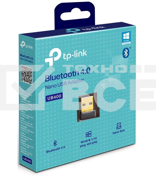 Сетевой адаптер Bluetooth TP-Link UB400 USB 2.0