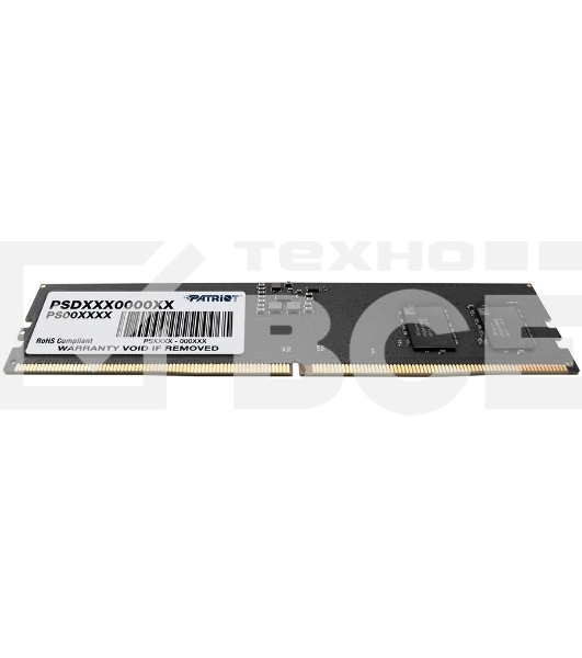 Оперативная память Patriot Signature, DDR5, 8GB (1x8 GB), 4800 MHz, CL40
