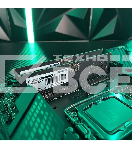 Оперативная память Patriot Signature, DDR5, 16GB (1x16 GB), 5600 MHz, CL46
