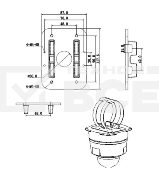 Крепление Dahua DH-PFA152-E