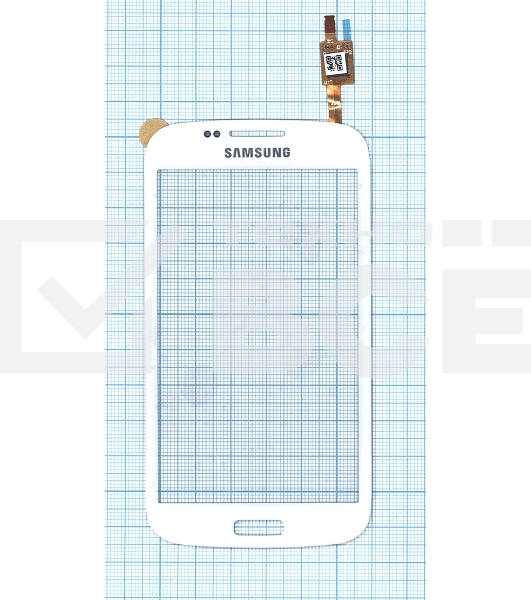 Сенсорное стекло (тачскрин) для Samsung Galaxy Core GT-I8260/8262, белое