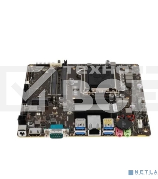Материнская плата MSI H510TI-S09, LGA 1200, Intel H510, 2xSO-DIMM DDR4, 2xSATA, 1xM.2, 1xHDMI, 1x1Gb LAN, 4xUSB-A 3.2 Gen 1, 2x3.5мм, 5.1, Mini-ITX
