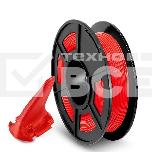 Филамент NVPRINT TPU Red для 3D печати диаметр 1.75мм  длина 165 метров  масса 0,5 кг