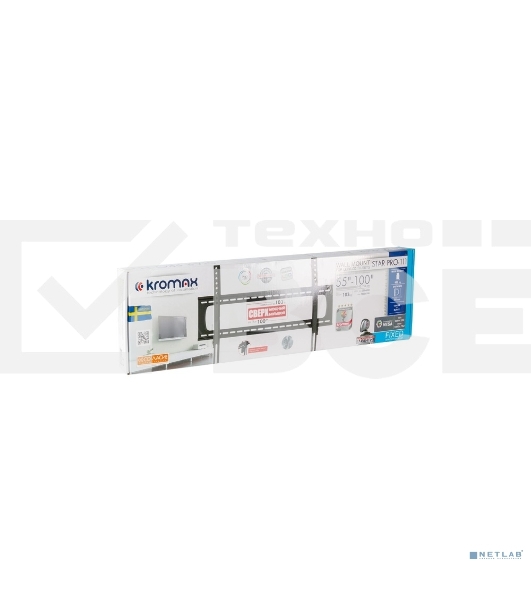 Кронштейн для телевизора Kromax STAR PRO-111 черный 55