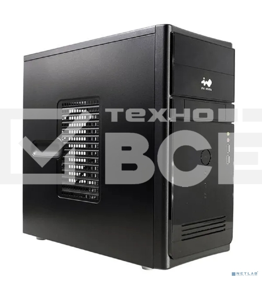 Компьютерный корпус Mini Tower InWin ENR021, 600W PM-600ATX U3.0*2+A(HD) mATX, черный
