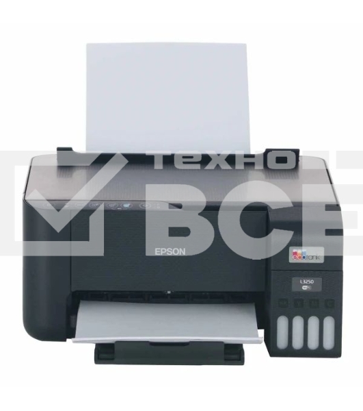 МФУ струйный Epson L3550 (C11CK59405), A4, цветной, печ. до 15 стр/мин. (ч/б) до 8 стр/мин. (цвет), скан. до 11 стр/мин. (ч/б) 28 стр/мин. (цвет), 4800 x 1200 dpi (печать) 1200x2400dpi (скан.), USB, Wi-Fi, Air Print
