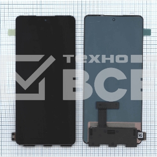 Дисплей для Infinix Note 12 VIP NFC original черный