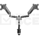 Кронштейн для мониторов ЖК Digma D-MM202D черный 17'-32' макс.9кг крепление к столешнице поворот и наклон, фото8
