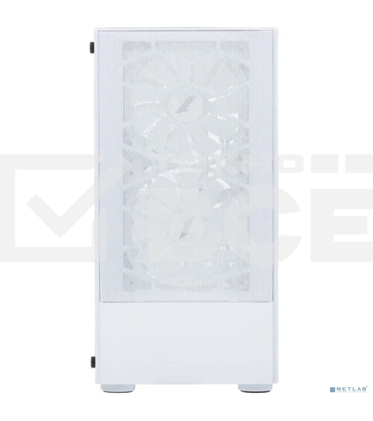 Корпус 1STPLAYER FIREBASE X4-M White / mATX, TG / 1x120mm & 2x140mm LED fans inc. / X4-M-WH-2F1P-W-1F1-W