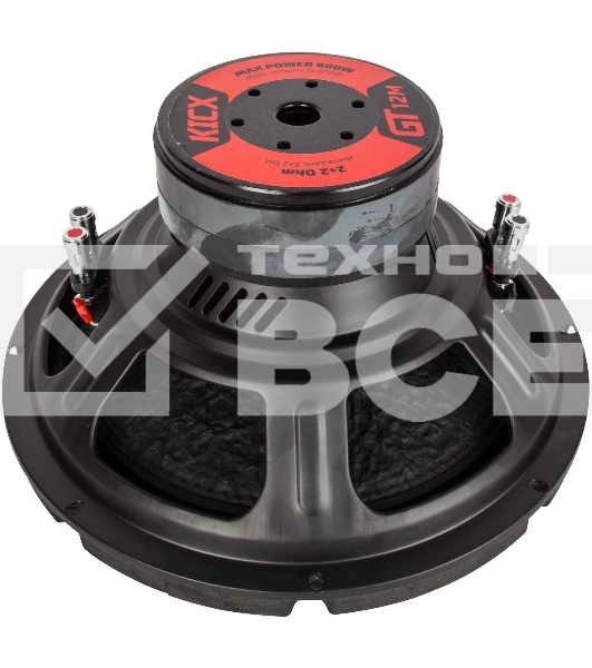 Сабвуфер автомобильный Kicx GT-12M 500Вт пассивный (30см/12')