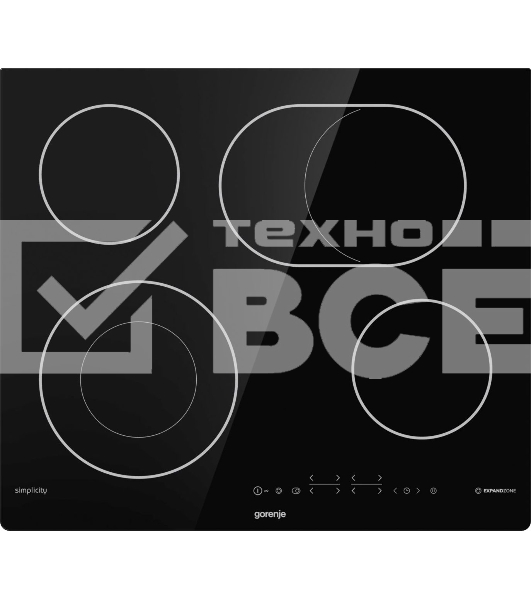 Индукционная варочная панель Gorenje ECT643SYB