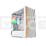 Компьютерный корпус без блока питания SAMA Z60 белый, Midi-Tower, TG, 4x140мм ARGb, 2xUSB 3.0 + 1xUSB 3.1 Type-C, E-ATX, ATX, mATX, mITX белый, фото10